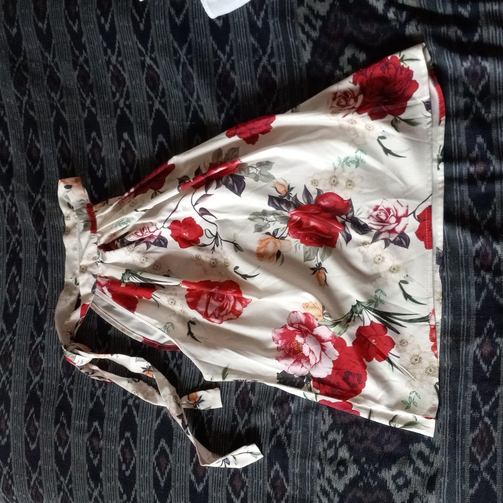 Floral dress top